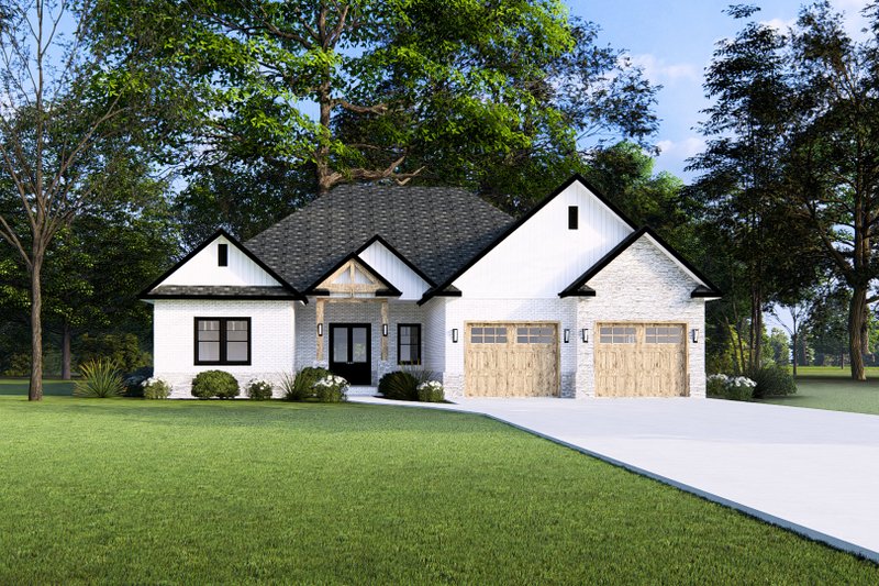 House Blueprint - Photo 9 for Farmhouse House Plan #1109-13 - 5 bed, 3.5 bath