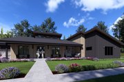 Modern Style House Plan - 3 Beds 2.5 Baths 2589 Sq/Ft Plan #1069-45 Exterior 