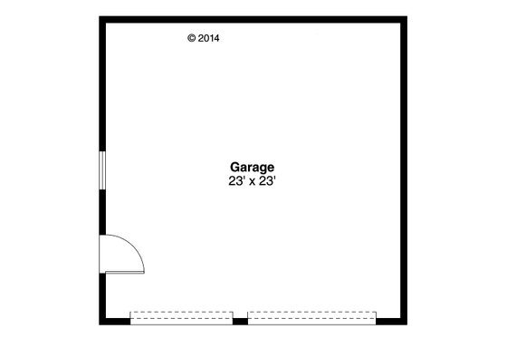 Floor Plan - Main Floor for Traditional House Plan #124-943, 0 bath