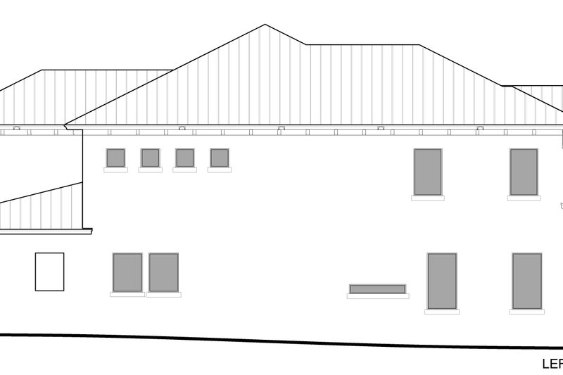 House Plan Design - Exterior - Other Elevation for Contemporary House Plan #1058-233 - 5 bed, 4.5 bath