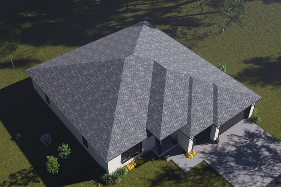 Exterior - Other Elevation 5 for Modern House Plan #513-2410 - 4 bed, 3.5 bath