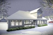 Ranch Style House Plan - 2 Beds 2.5 Baths 2096 Sq/Ft Plan #70-1461 