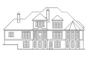 Traditional Style House Plan - 5 Beds 4.5 Baths 3482 Sq/Ft Plan #927-11 