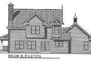 Traditional Style House Plan - 3 Beds 2.5 Baths 1790 Sq/Ft Plan #70-201 