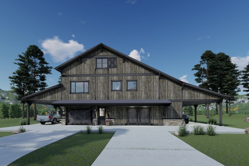 Dream House Plan - Country Exterior - Front Elevation Plan #1069-32