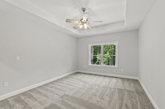 Interior - Master Bedroom for Craftsman House Plan #20-2323 - 3 bed, 2 bath