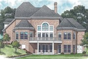 Traditional Style House Plan - 5 Beds 4.5 Baths 3806 Sq/Ft Plan #453-32 