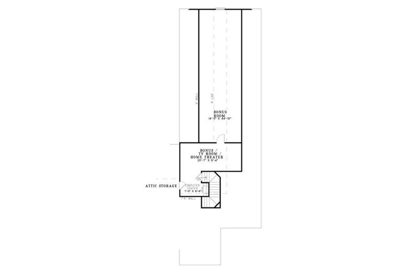 Dream House Plan - Floor Plan - Upper Floor for European House Plan #17-649 - 4 bed, 3.5 bath