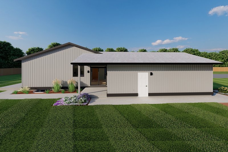 Home Plan - Exterior - Other Elevation for Modern House Plan #126-189 - 3 bed, 2 bath