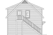 Country Style House Plan - 0 Beds 0 Baths 638 Sq/Ft Plan #22-602 