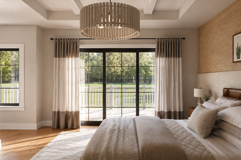 Architectural House Design - Interior - Master Bedroom for Traditional House Plan #1064-502 - 7 bed, 4.5 bath