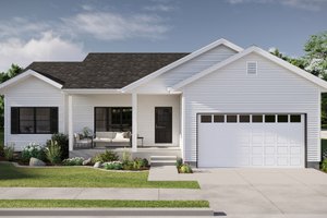 Traditional Exterior - Front Elevation Plan #455-729