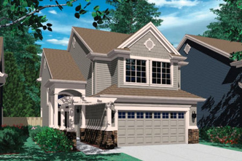 Home Plan - Craftsman Exterior - Front Elevation Plan #48-319