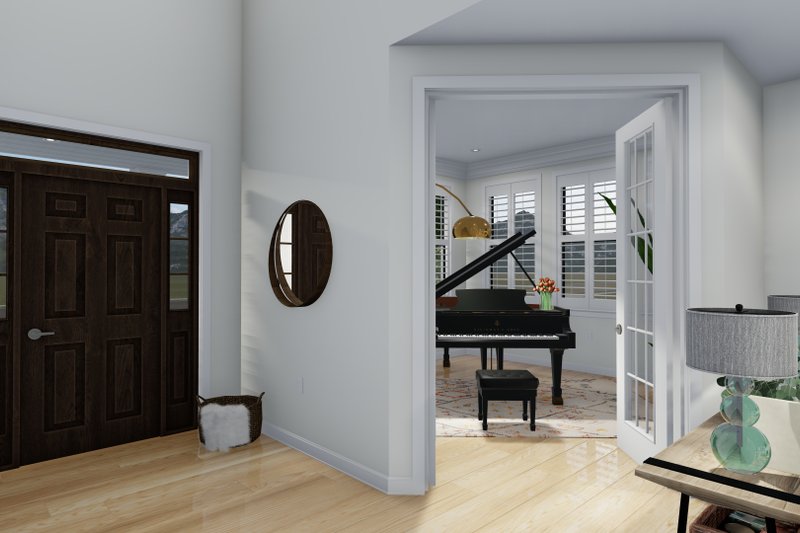 House Plan Design - Interior - Entry for Craftsman House Plan #1060-65 - 3 bed, 2.5 bath