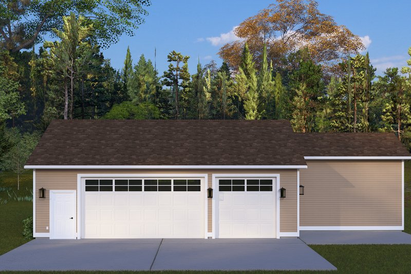 House Blueprint - Exterior - Front Elevation 5 for Traditional House Plan #1060-480, 0 bath