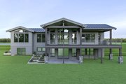 Contemporary Style House Plan - 3 Beds 2.5 Baths 3617 Sq/Ft Plan #1070-88 