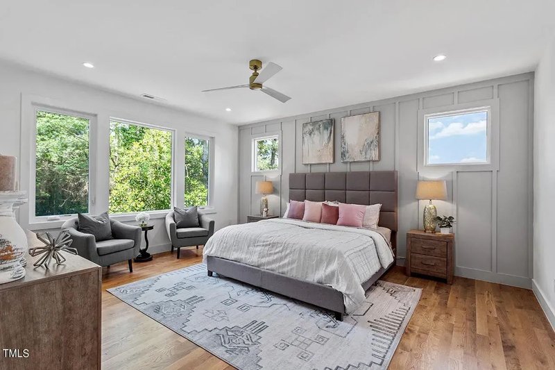 Architectural House Design - Interior - Bedroom 3 for Contemporary House Plan #1128-1 - 4 bed, 4.5 bath