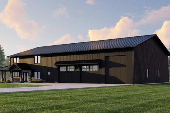 Exterior - Other Elevation for Barndominium House Plan #1064-193 - 3 bed, 2.5 bath