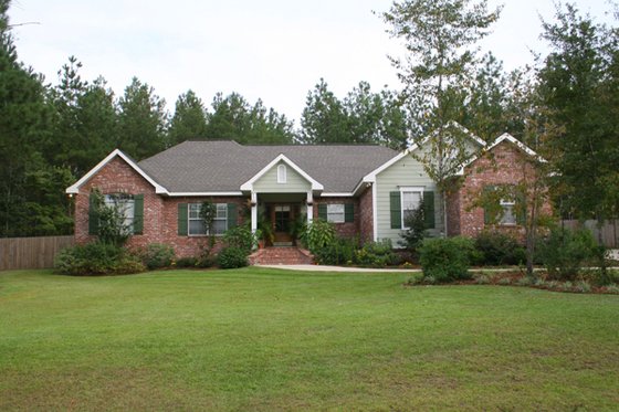 Exterior - Front Elevation 3 for Traditional House Plan #21-139 - 3 bed, 2 bath