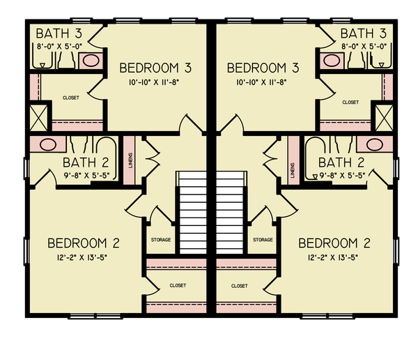 House Blueprint - Barndominium Floor Plan - Upper Floor Plan #119-468