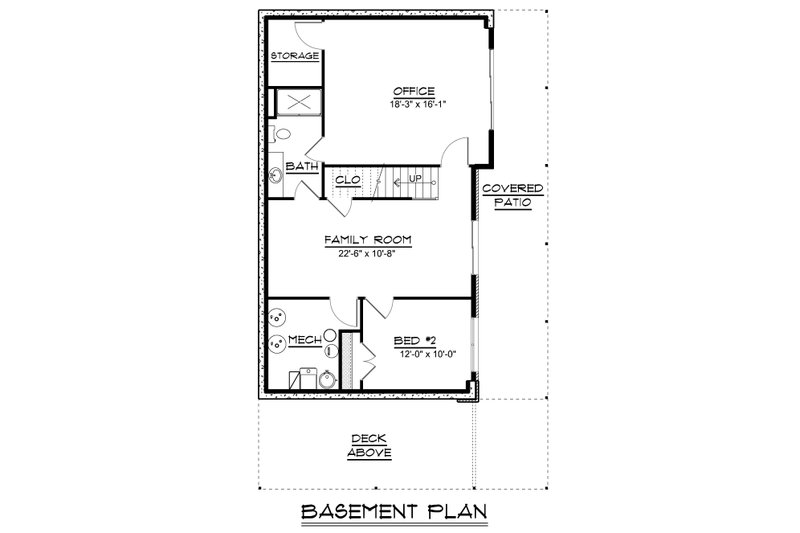 Modern Style House Plan - 2 Beds 2 Baths 2134 Sq/Ft Plan #1064-298 ...