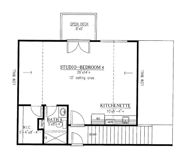 House Blueprint - Optional Garage Apartment