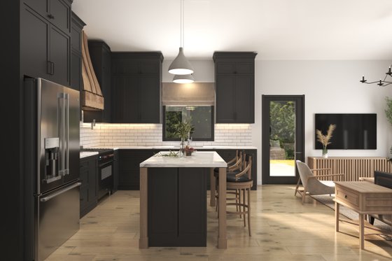 Interior - Other 3 for Barndominium House Plan #1070-173 - 2 bed, 1 bath