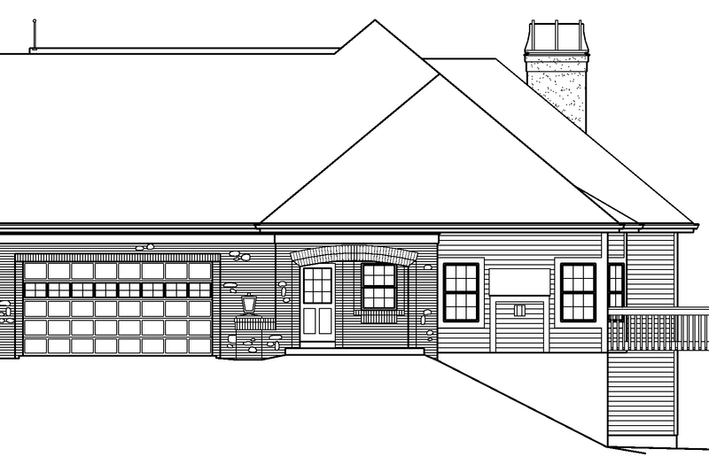 Architectural House Design - Exterior - Other Elevation 1 House Plan #57-580 - 3 bed, 2.5 bath