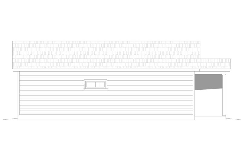 Dream House Plan - Exterior - Other Elevation for Country House Plan #932-352 - 2 bed, 2 bath