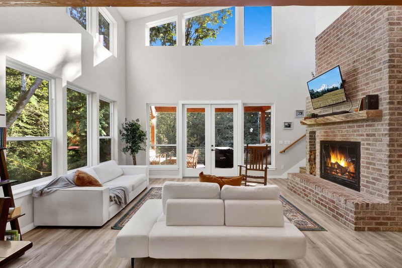 Architectural House Design - Interior - Family Room 1 for Contemporary House Plan #1070-62 - 3 bed, 3.5 bath