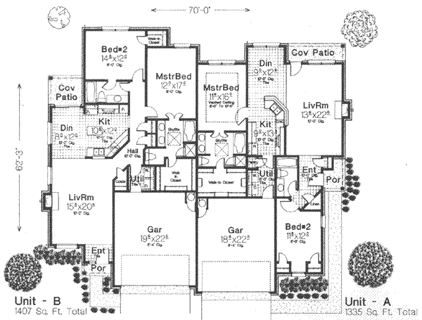 Traditional Floor Plan - Main Floor Plan #310-446