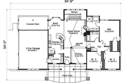 House Plan - 3 Beds 2 Baths 2163 Sq/Ft Plan #57-579 