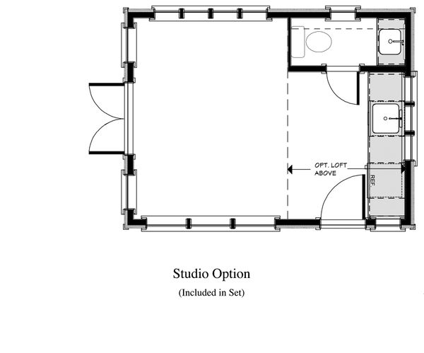 Cottage Floor Plan - Main Floor Plan #917-11