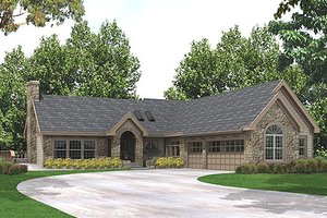 Home Plan - Craftsman Exterior - Front Elevation Plan #57-321