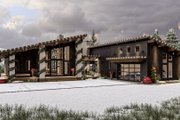Modern Style House Plan - 1 Beds 1.5 Baths 2214 Sq/Ft Plan #455-292 