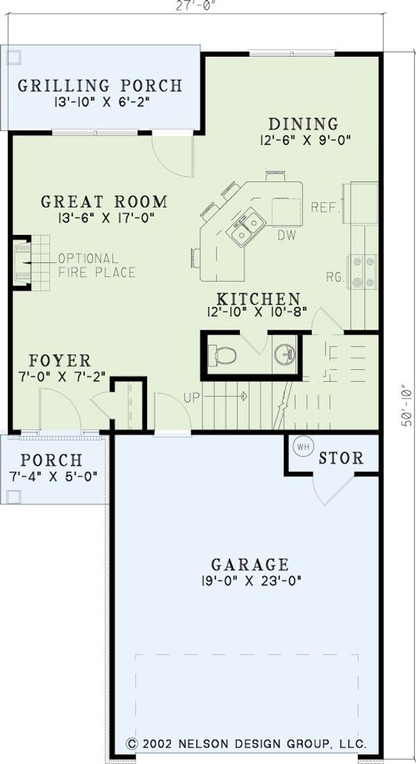 Traditional Floor Plan - Main Floor Plan #17-425