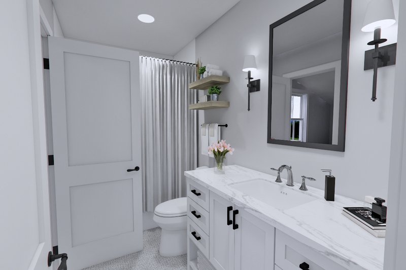 Home Plan - Interior - Bathroom 3 for Craftsman House Plan #51-1553 - 5 bed, 4 bath