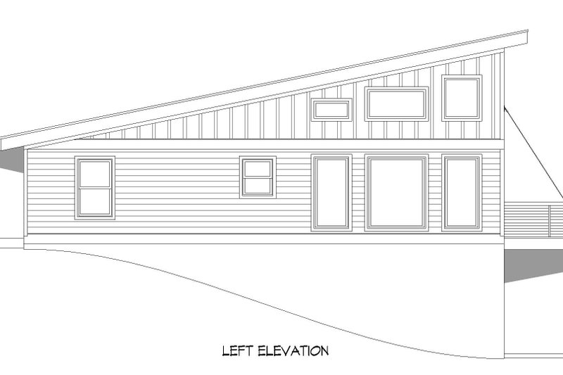 Home Plan - Exterior - Other Elevation for Southern House Plan #932-888 - 2 bed, 2 bath