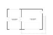 Modern Style House Plan - 0 Beds 0 Baths 645 Sq/Ft Plan #1060-363 