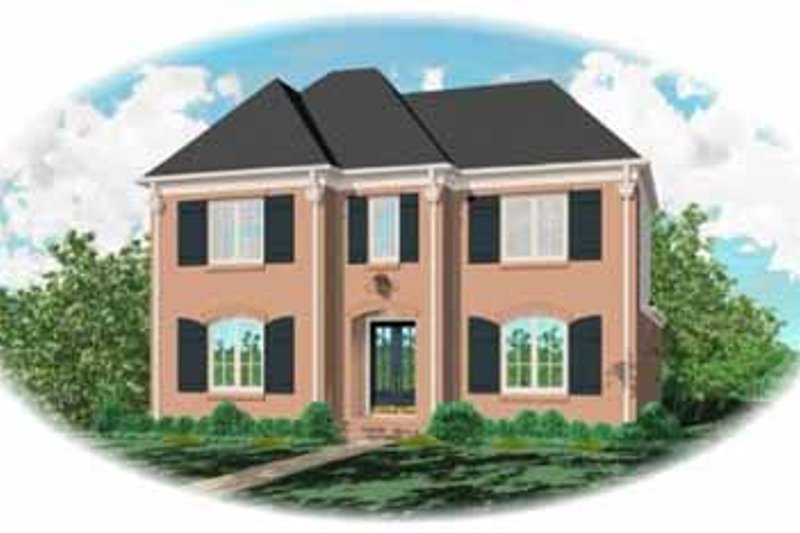 European Style House Plan - 3 Beds 3.5 Baths 3306 Sq/Ft Plan #81-320