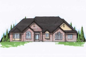 Traditional Exterior - Front Elevation Plan #5-324