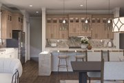 Modern Style House Plan - 3 Beds 3.5 Baths 2997 Sq/Ft Plan #455-331 