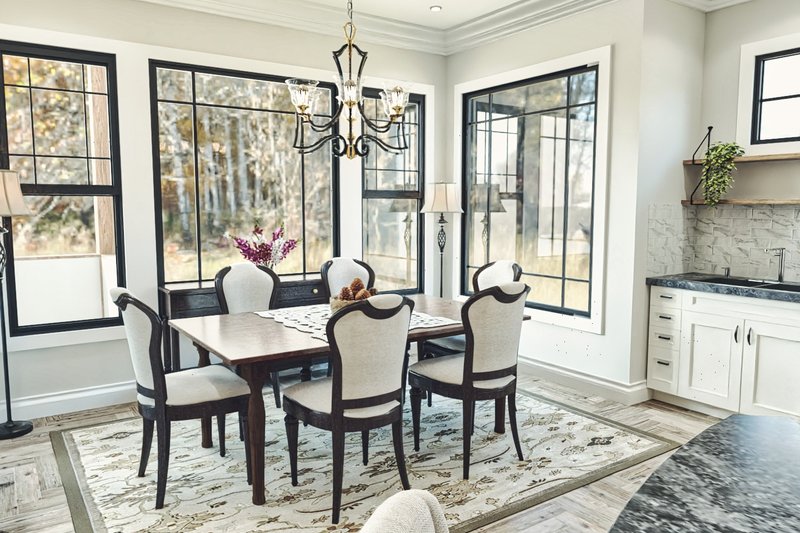 Home Plan - Interior - Dining Room 1 for Craftsman House Plan #54-709 - 3 bed, 3 bath