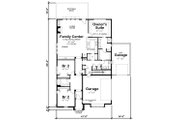 Ranch Style House Plan - 3 Beds 2 Baths 2140 Sq/Ft Plan #20-2332 