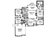 European Style House Plan - 3 Beds 3 Baths 2307 Sq/Ft Plan #310-826 