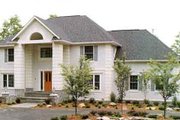 Colonial Style House Plan - 3 Beds 3 Baths 2493 Sq/Ft Plan #320-385 