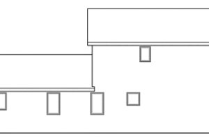 Exterior - Other Elevation for Contemporary House Plan #124-875 - 3 bed, 2.5 bath