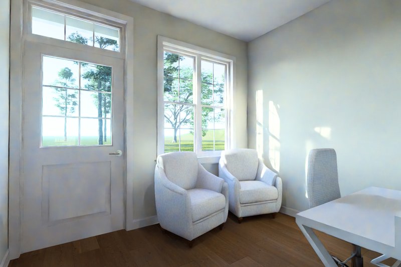 House Blueprint - Interior - Entry 1 for Cottage House Plan #513-2447 - 3 bed, 2 bath