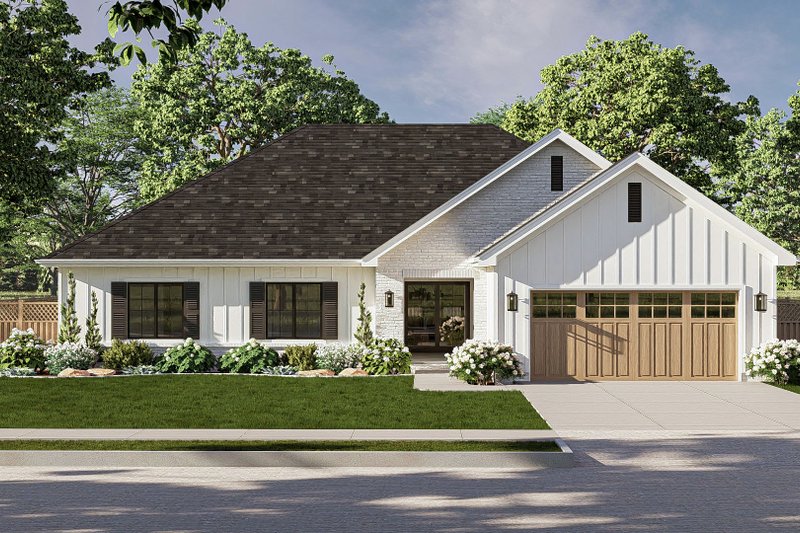 Dream House Plan - Traditional Exterior - Front Elevation Plan #455-364