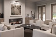 Modern Style House Plan - 3 Beds 3.5 Baths 2997 Sq/Ft Plan #455-331 